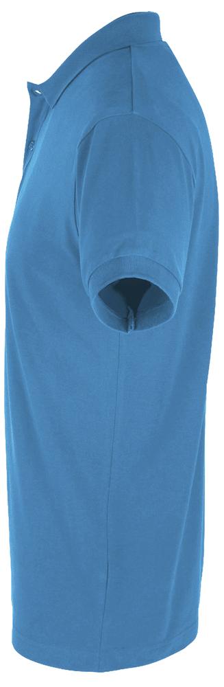Рубашка поло мужская Perfect Men 180 бирюзовая, размер XL (Изображение 3)