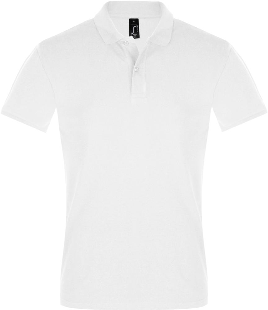 Рубашка поло мужская Perfect Men 180 белая, размер M (Изображение 1)