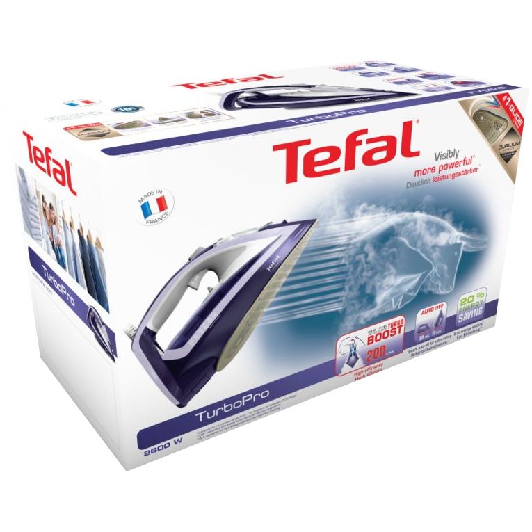 Паровой утюг TurboPro, фиолетовый (Изображение 4)