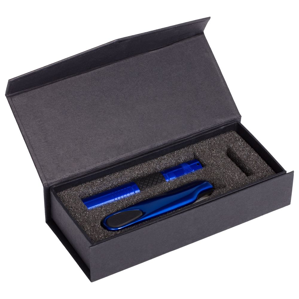 Набор «Зорге»: мультитул и фонарик, синий, уценка (Изображение 2)