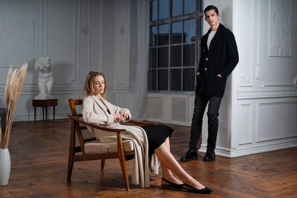 Кардиган мужской с пуговицами Free Flow (Изображение 6)