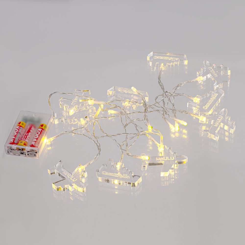 Гирлянда с индивидуальными фигурками AcryLED на заказ (Изображение 2)