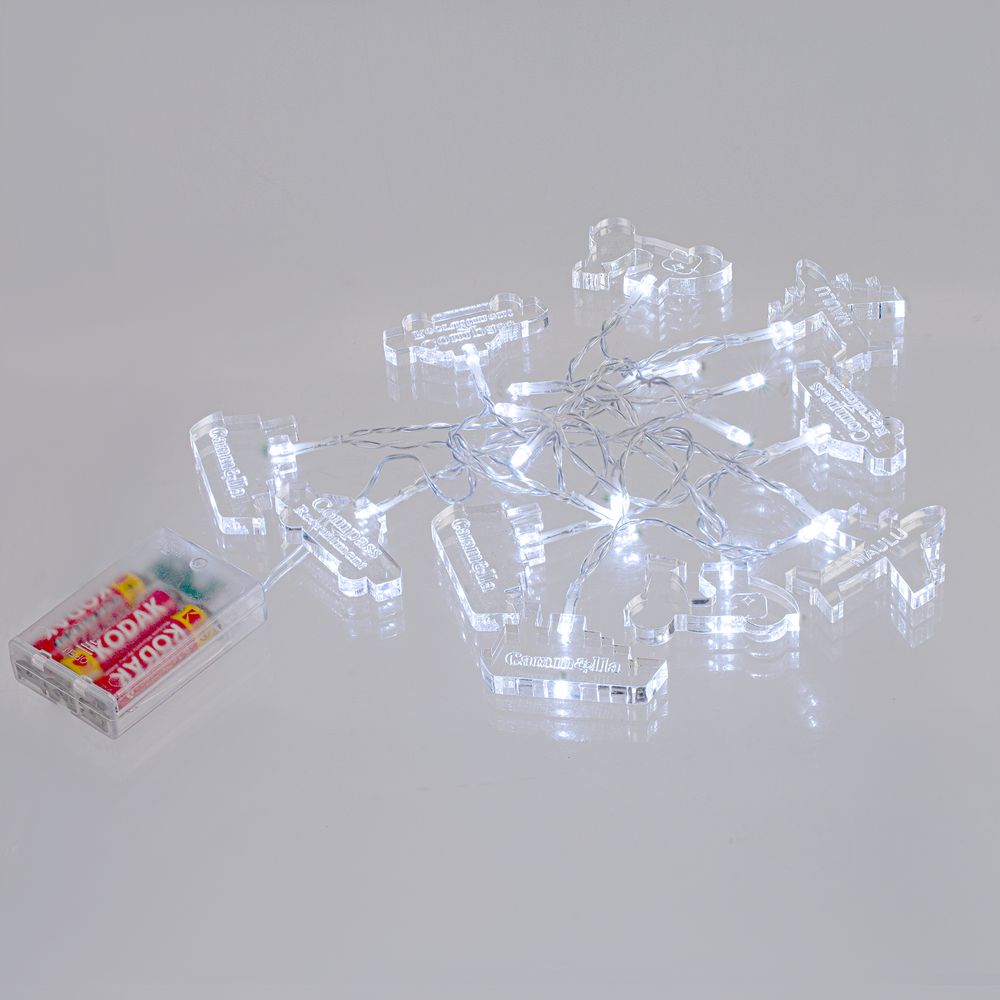 Гирлянда с индивидуальными фигурками AcryLED на заказ (Изображение 4)