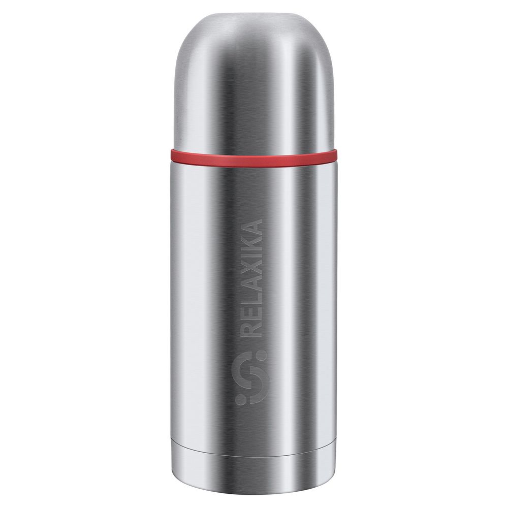 Термос Relaxika Duo 500 в чехле, стальной (Изображение 2)