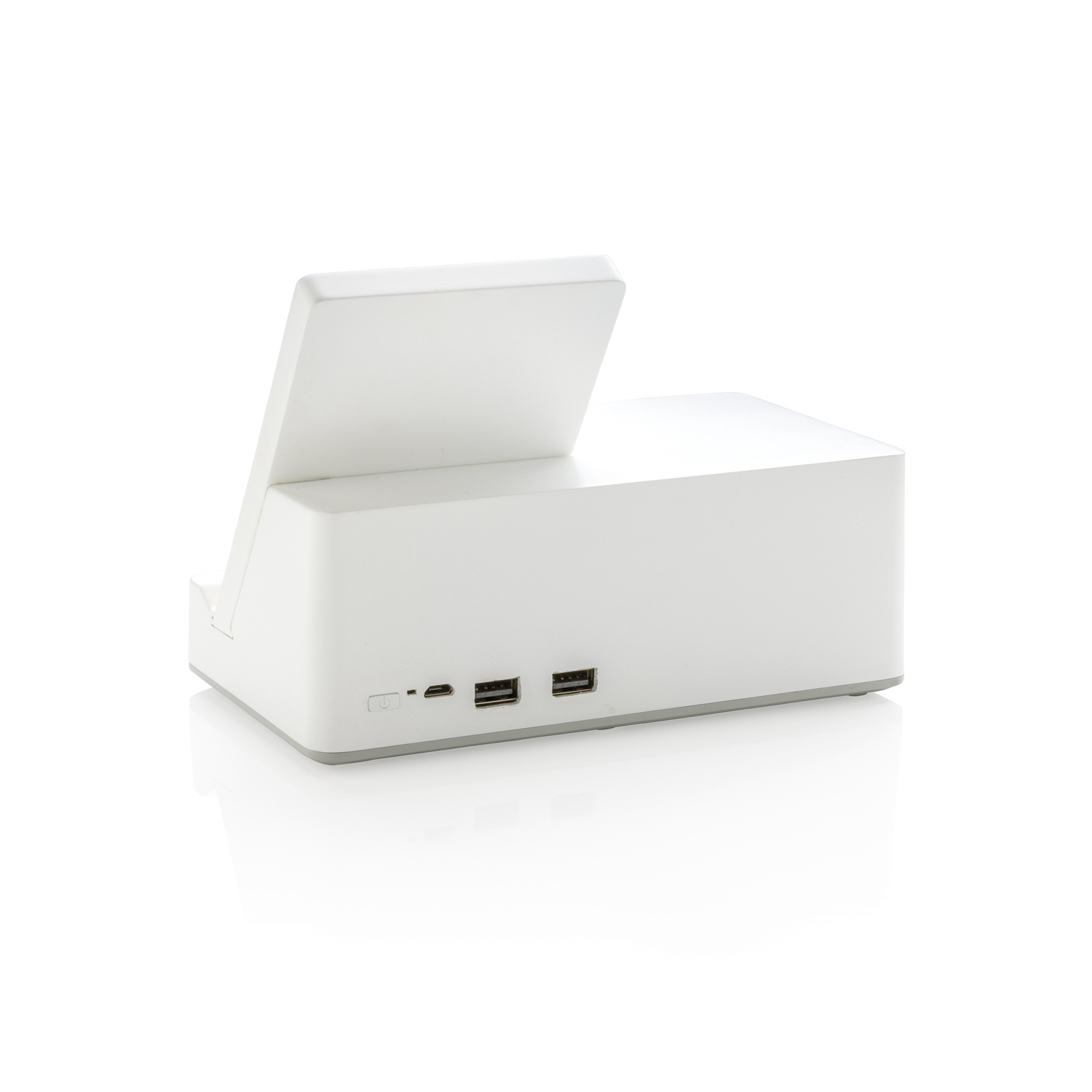 Беспроводная док-станция с колонкой «Ontario» 5W, белый (Изображение 6)