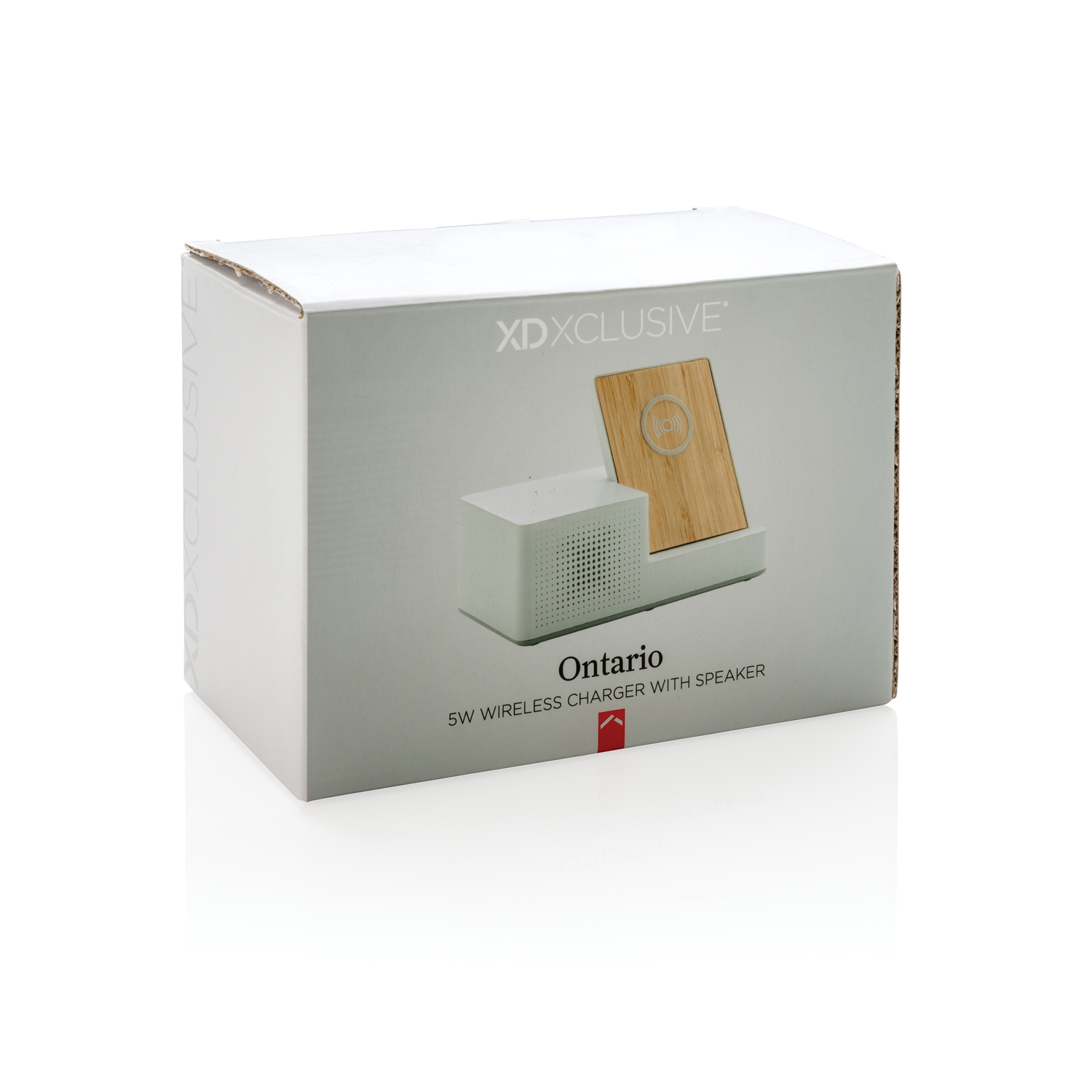 Беспроводная док-станция с колонкой «Ontario» 5W, белый (Изображение 11)