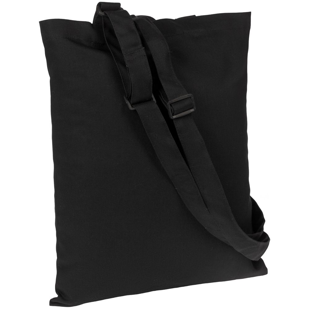 Сумка для покупок с регулируемыми ручками Leta, черная (Изображение 1)