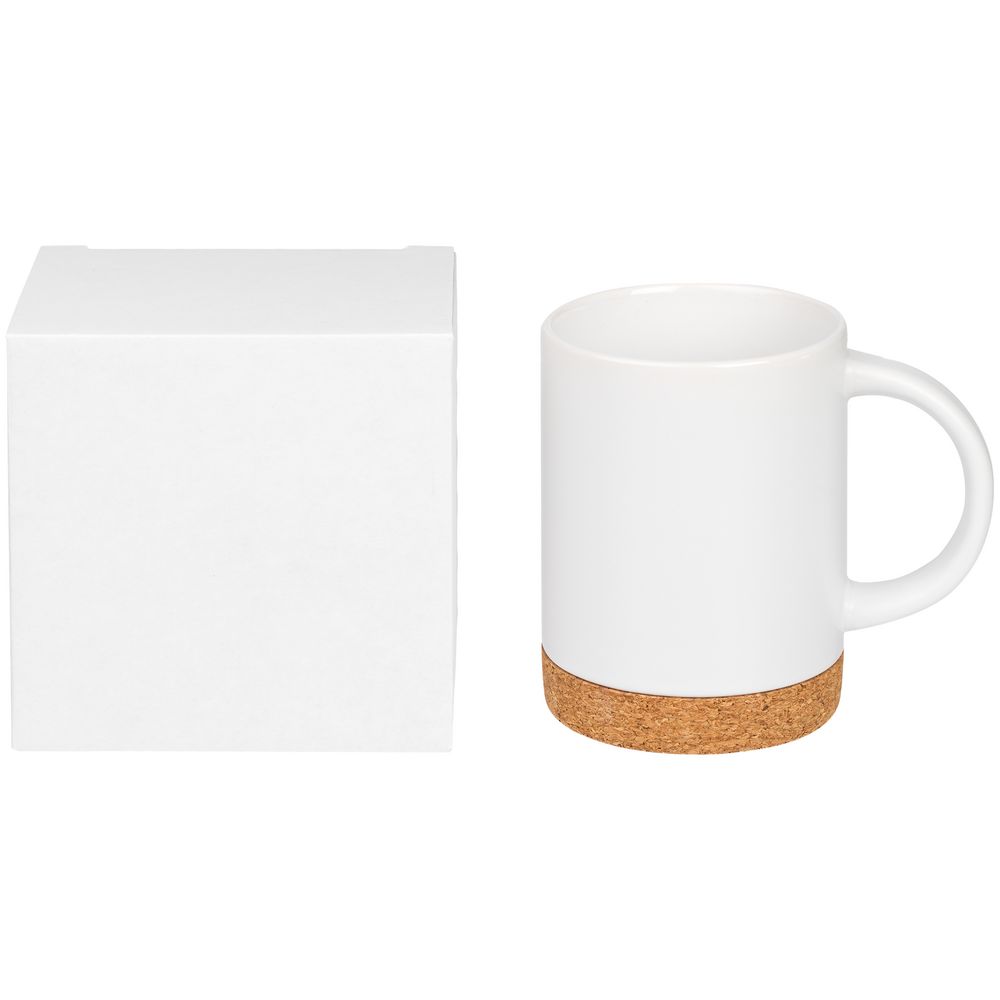 Коробка для кружки Corky, белая (Изображение 2)