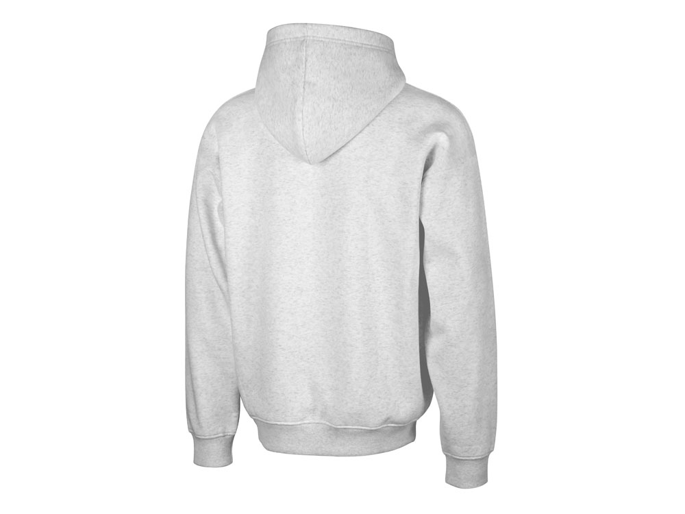 Толстовка с капюшоном оверсайз Berlin унисекс (белый) XL-2XL (Изображение 2)