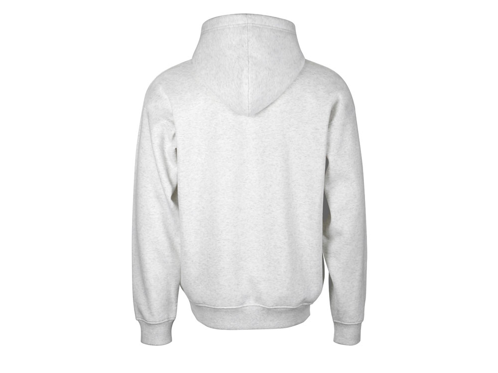 Толстовка с капюшоном оверсайз Berlin унисекс (белый) XL-2XL (Изображение 4)