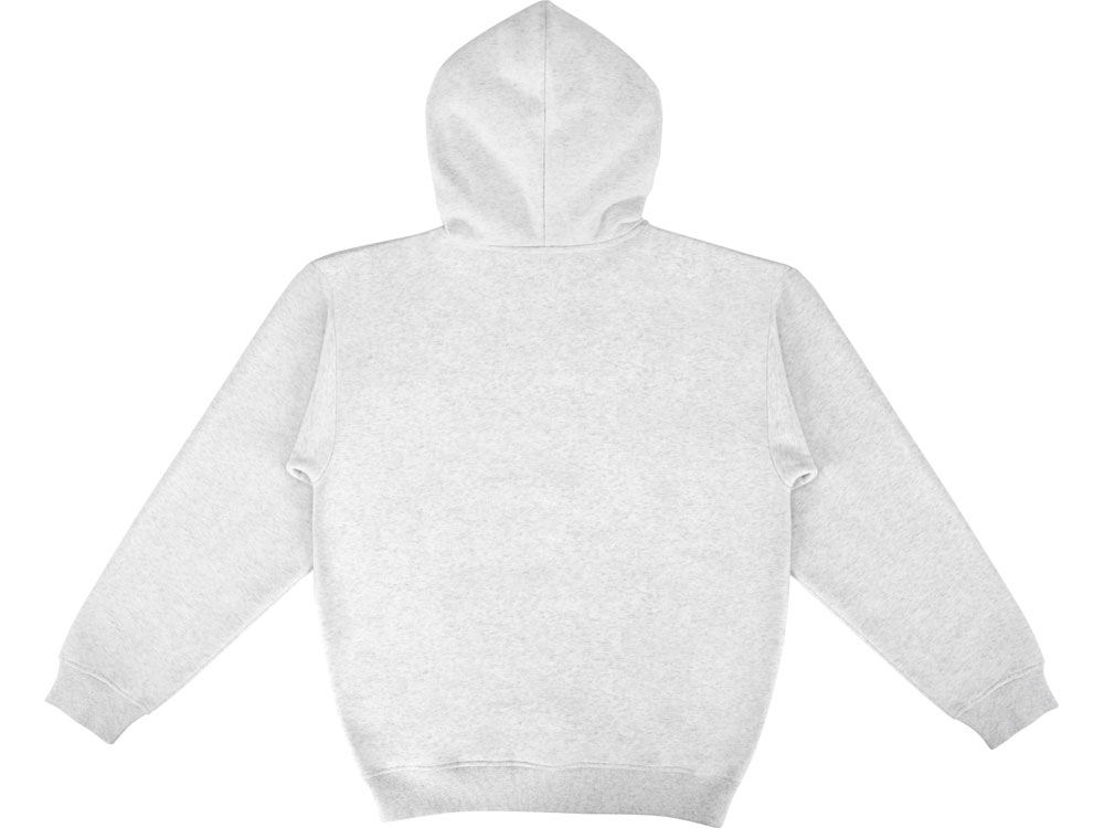 Толстовка с капюшоном оверсайз Berlin унисекс (белый) XL-2XL (Изображение 11)