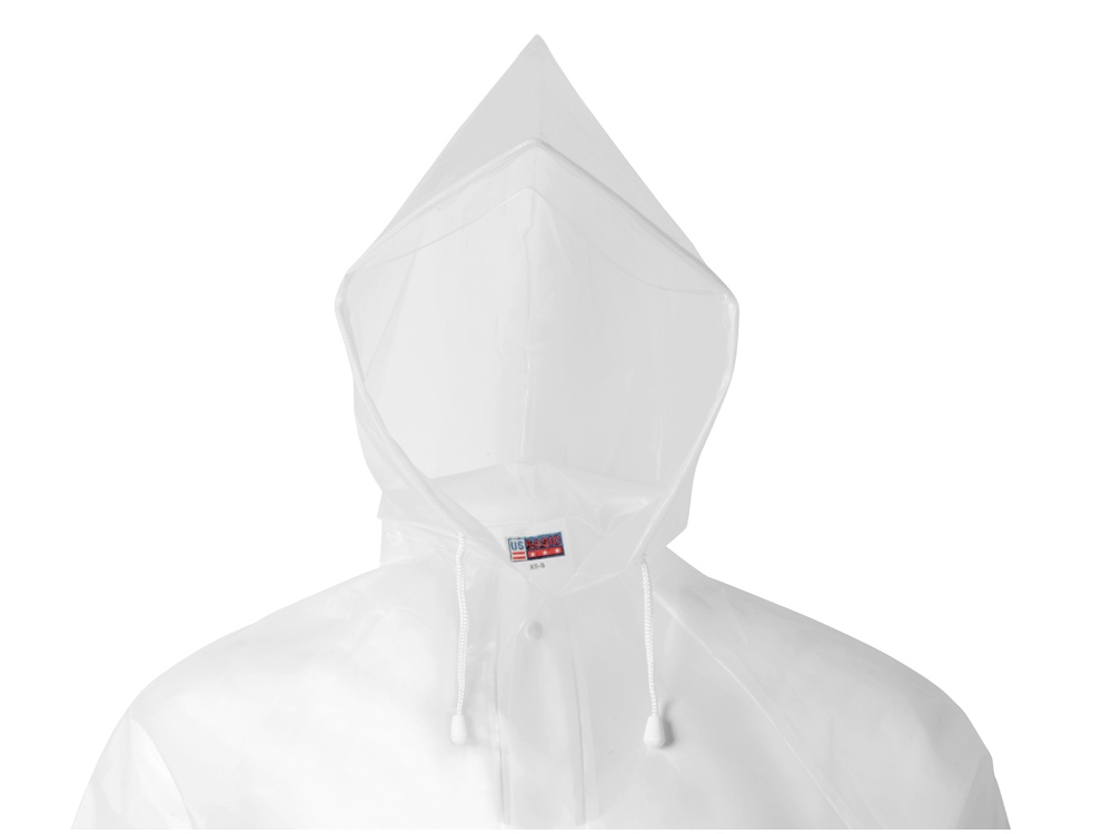 Дождевик Hawaii c чехлом детский (белый) 8-10 (Изображение 5)