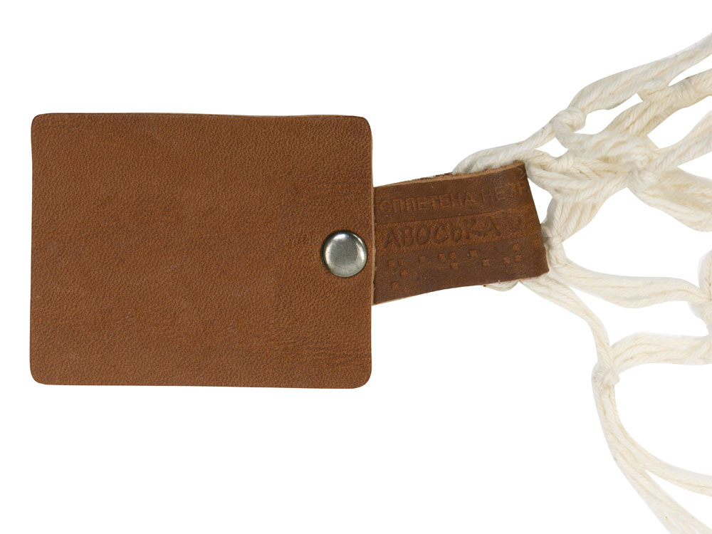 Авоська Dream из натурального хлопка, 35 л (натуральный) 35л (Изображение 5)