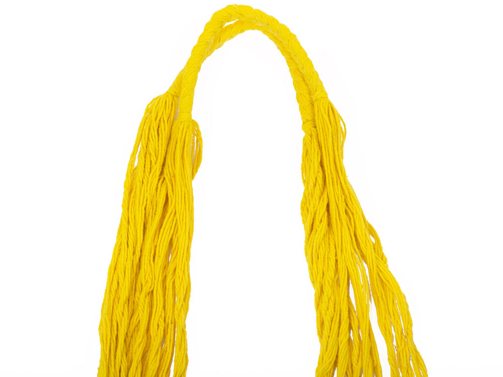 Авоська Dream из натурального хлопка, 25 л (желтый) 25л (Изображение 2)