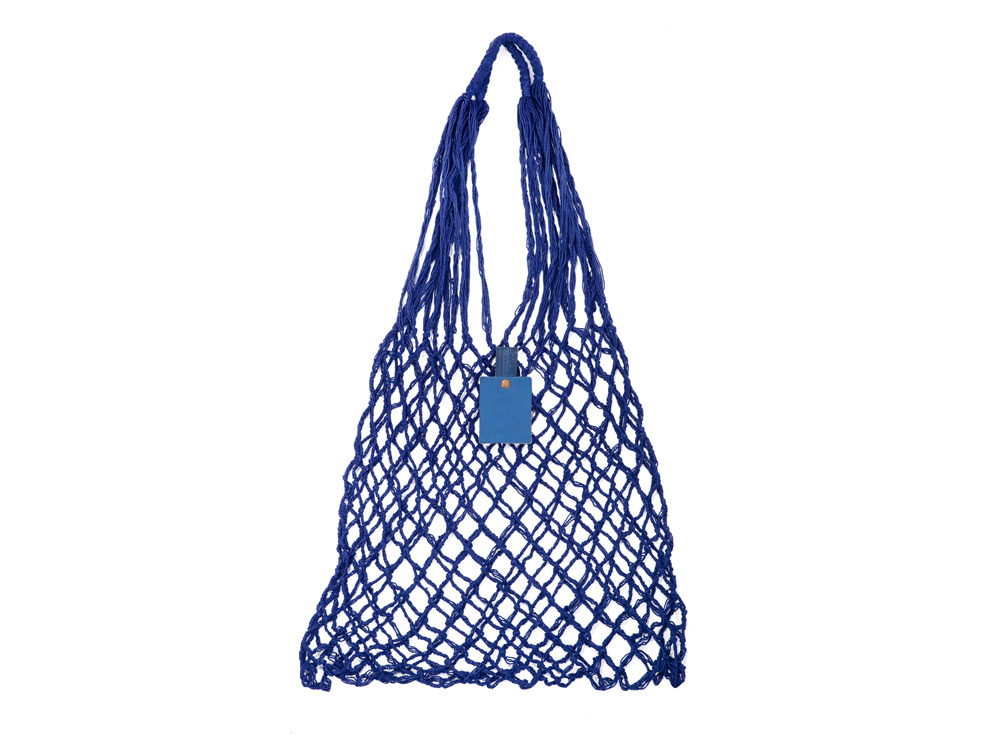 Авоська Dream из натурального хлопка, 25 л (синий) 25л (Изображение 1)