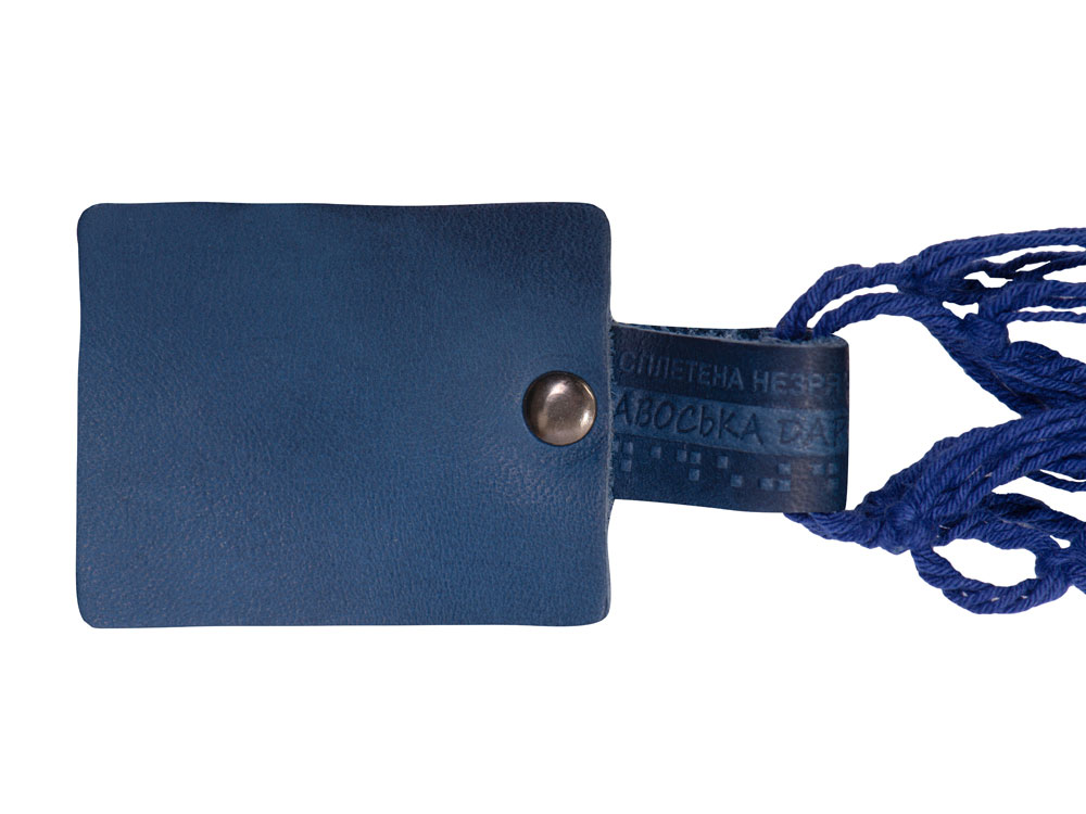 Авоська Dream из натурального хлопка, 25 л (синий) 25л (Изображение 5)