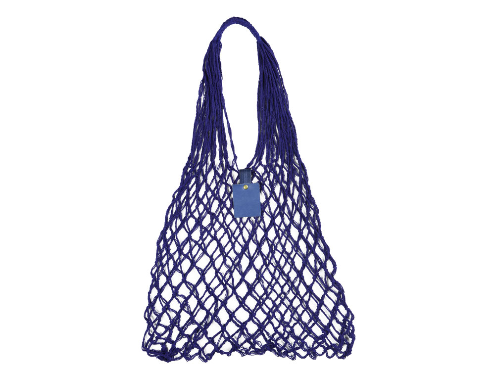 Авоська Dream из натурального хлопка, 25 л (темно-синий) 25л (Изображение 1)