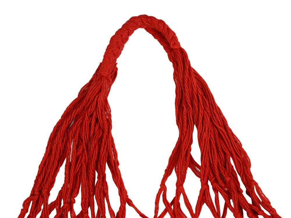 Авоська Dream из натурального хлопка, 15 л (красный) 15л (Изображение 2)