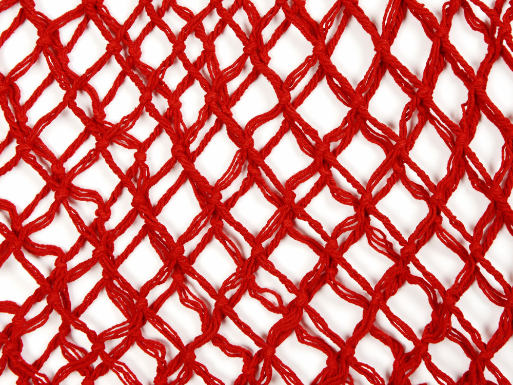 Авоська Dream из натурального хлопка, 15 л (красный) 15л (Изображение 3)