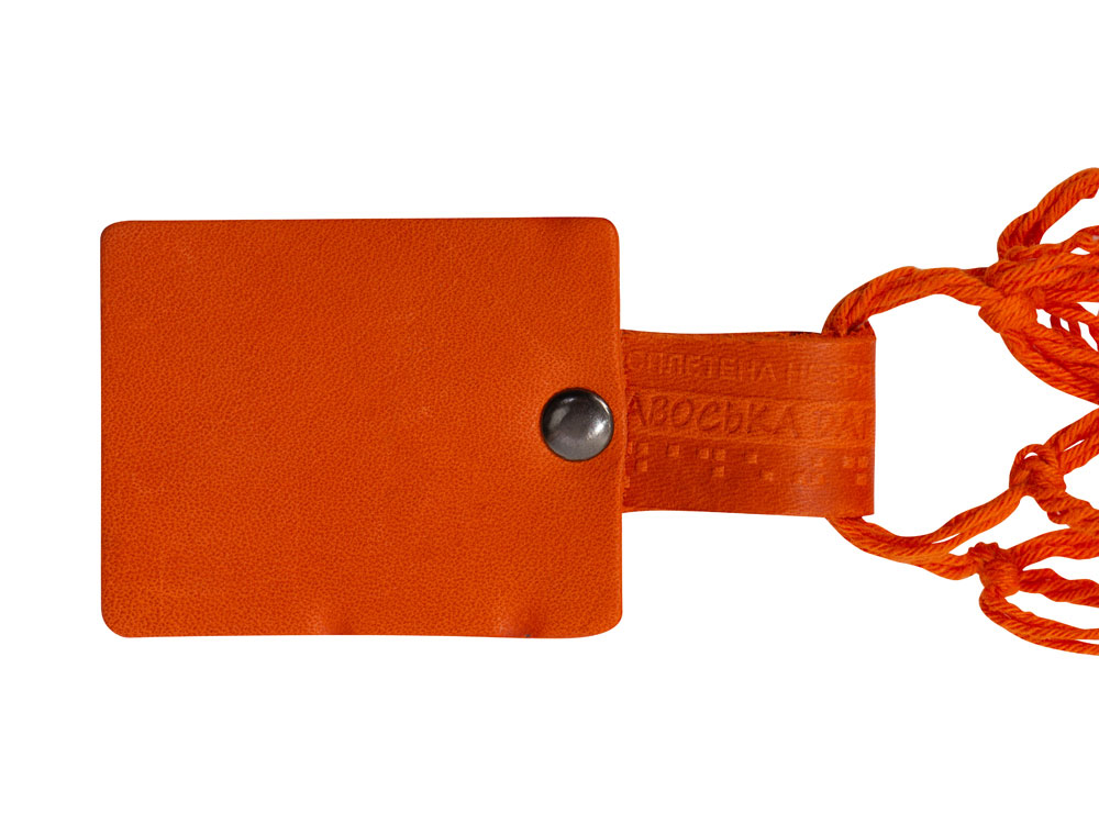 Авоська Dream из натурального хлопка, 15 л (оранжевый) 15л (Изображение 5)