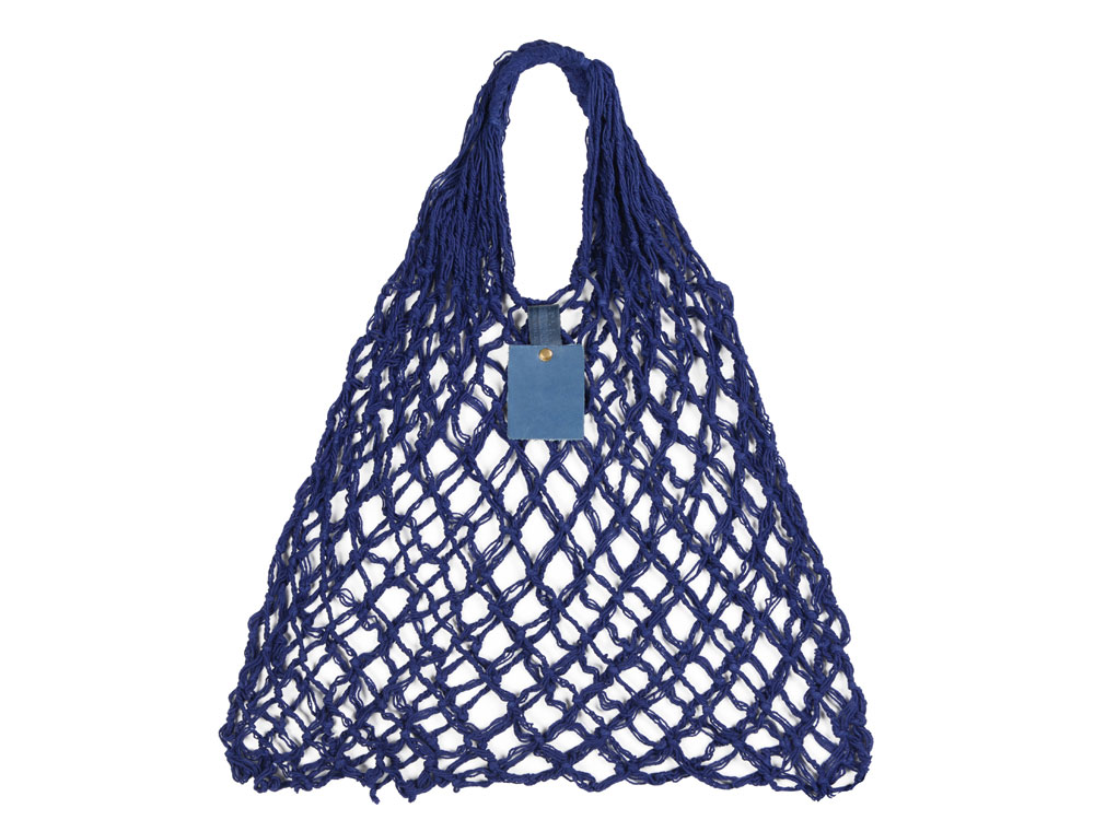 Авоська Dream из натурального хлопка, 15 л (темно-синий) 15л (Изображение 1)