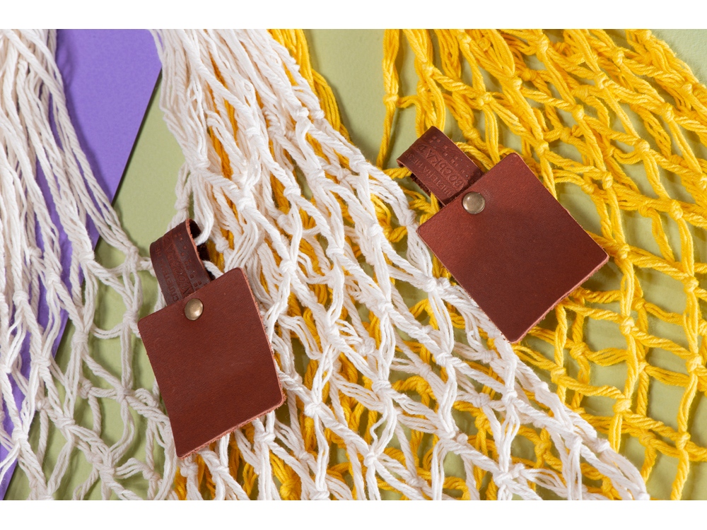 Авоська Dream из натурального хлопка, 15 л (темно-синий) 15л (Изображение 8)