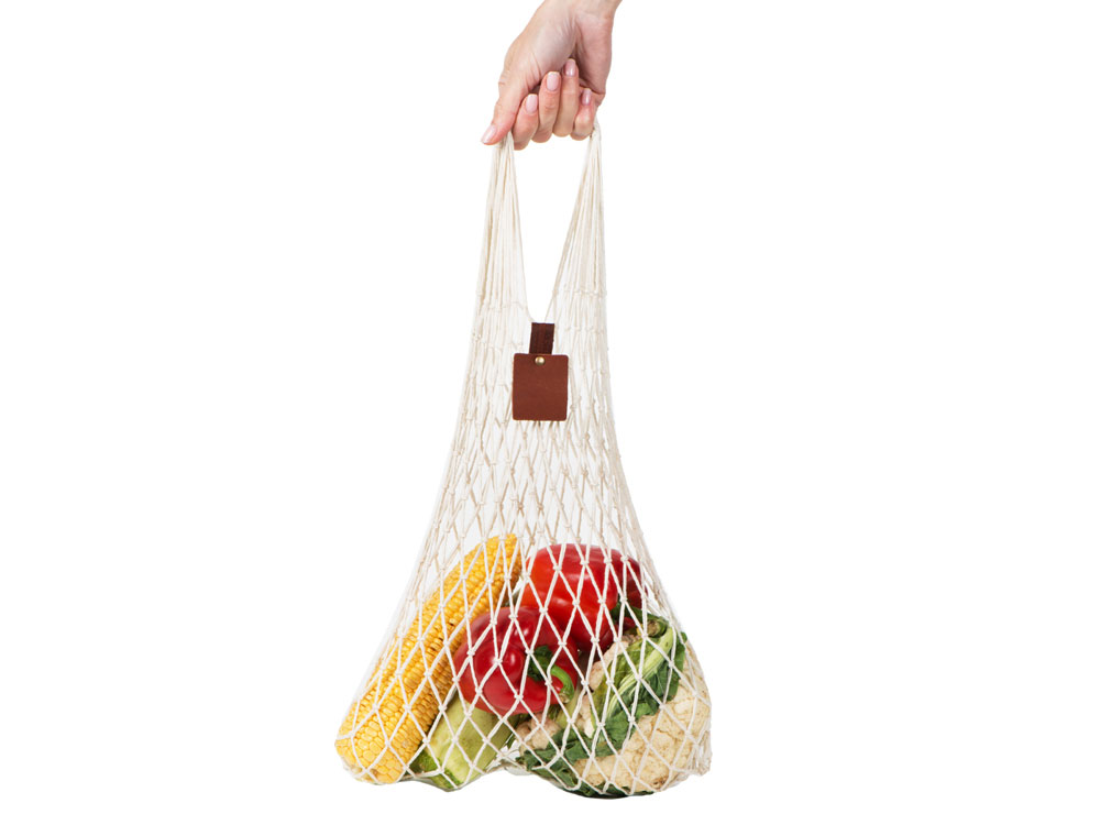 Авоська Dream из натурального хлопка, 15 л (натуральный) 15л (Изображение 4)