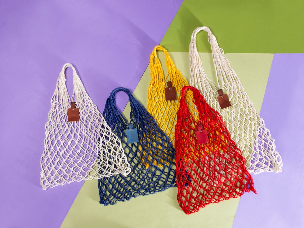 Авоська Dream из натурального хлопка, 15 л (натуральный) 15л (Изображение 7)