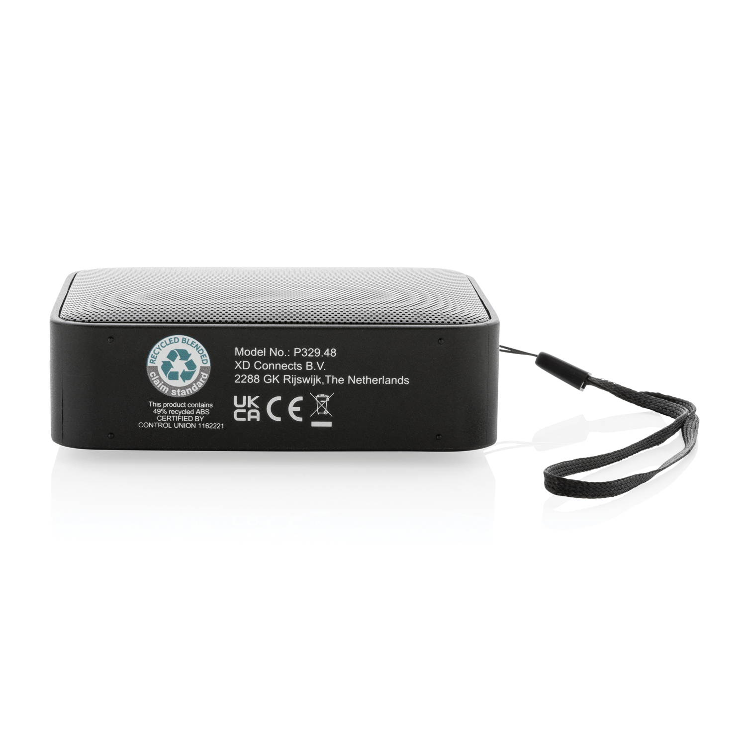 Беспроводная колонка Urban Vitamin Vallejo с защитой IPX7 из переработанного пластика RCS, 3 Вт (Изображение 10)