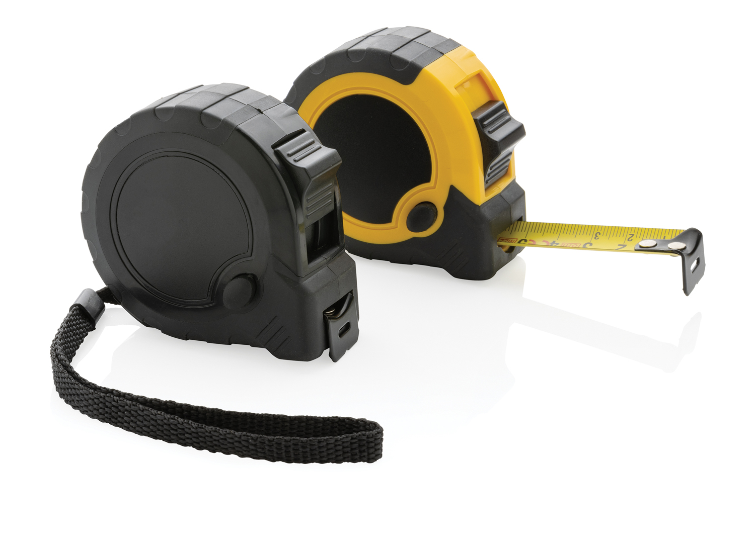 Рулетка из переработанного пластика RCS с кнопкой блокировки, 5м/19 мм (Изображение 5)