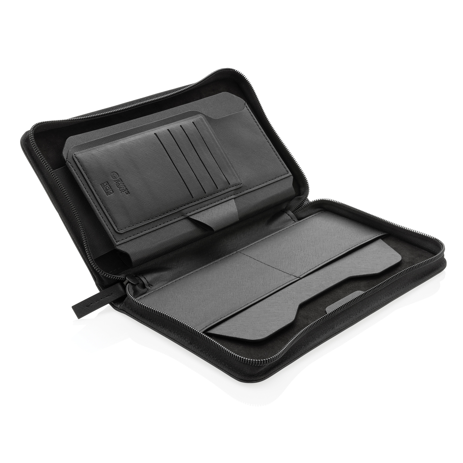 Дорожный органайзер Swiss Peak Heritage из rPU RCS с RFID-защитой (Изображение 9)