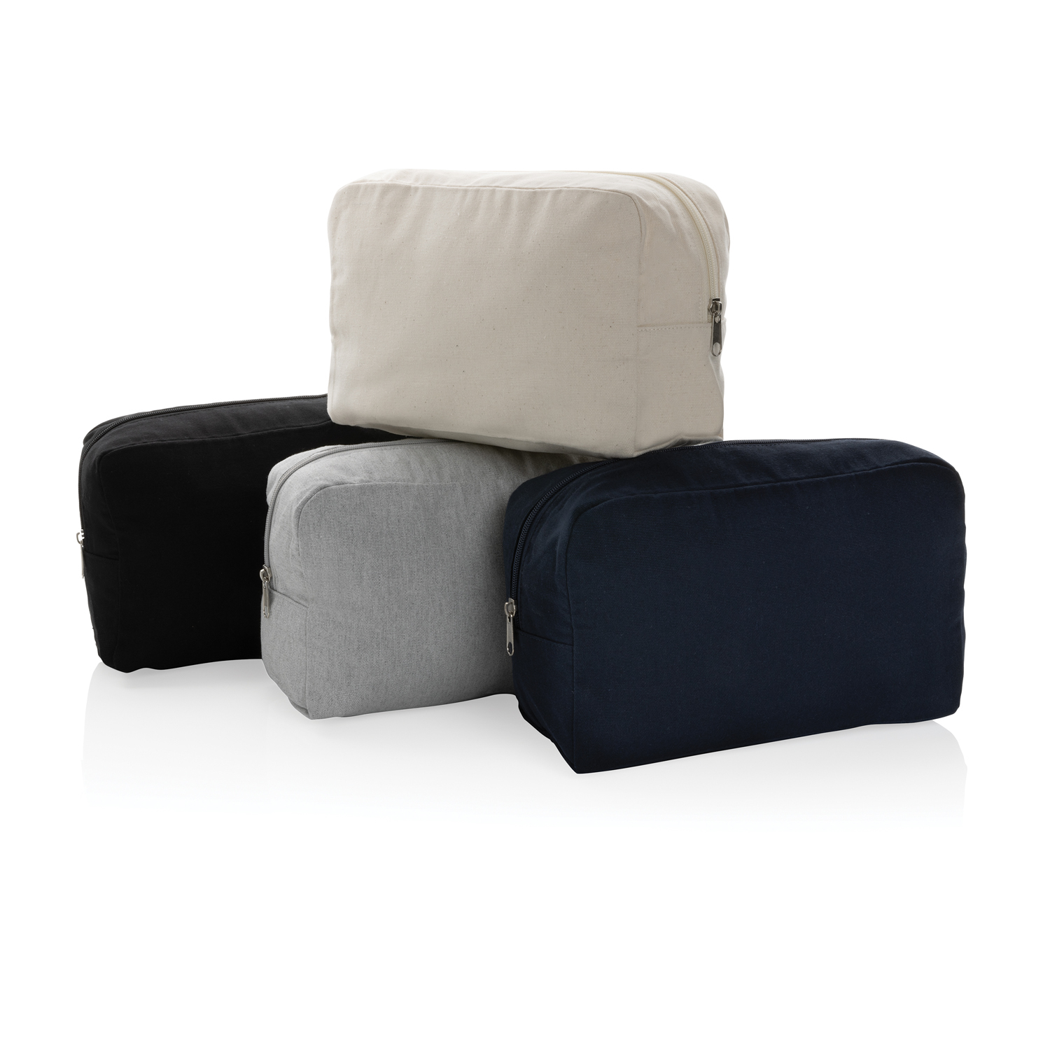 Косметичка Impact из переработанного неокрашенного канваса AWARE™, 285 г/м² (Изображение 4)