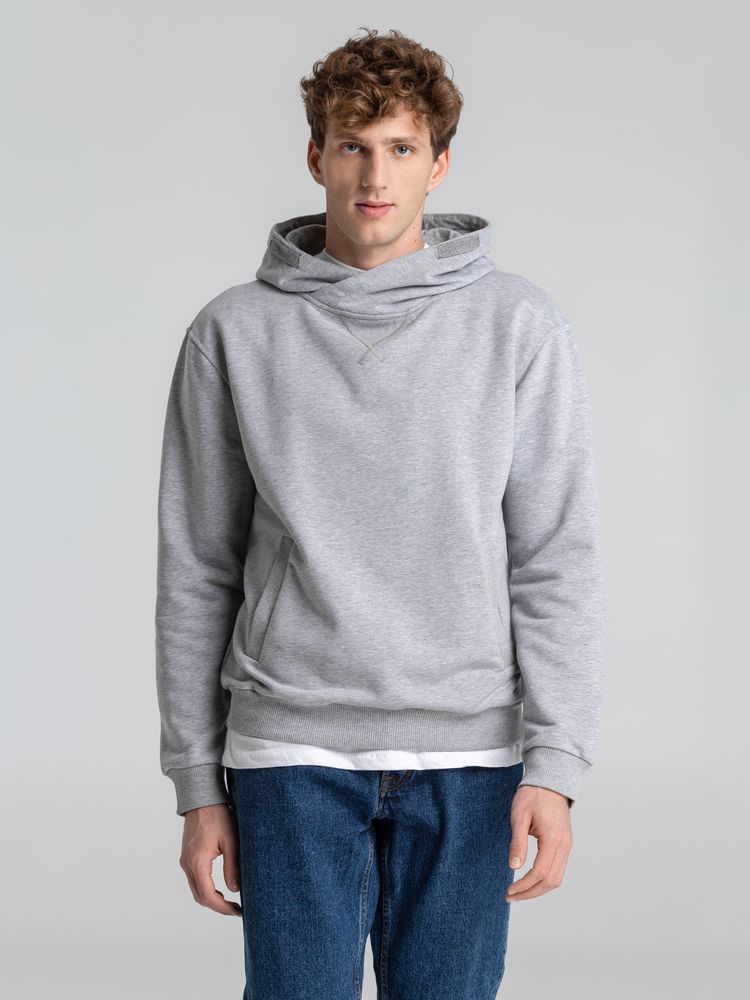 Толстовка Kulonga Terry, серый меланж, размер XS (Изображение 4)