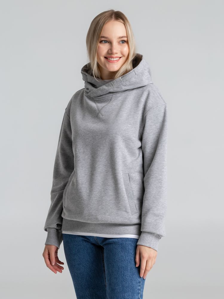 Толстовка Kulonga Terry, серый меланж, размер XS (Изображение 8)