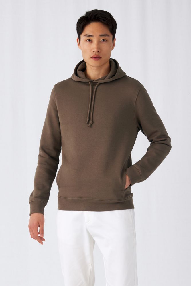 Толстовка с капюшоном унисекс BNC Organic, ярко-синяя, размер S (Изображение 5)