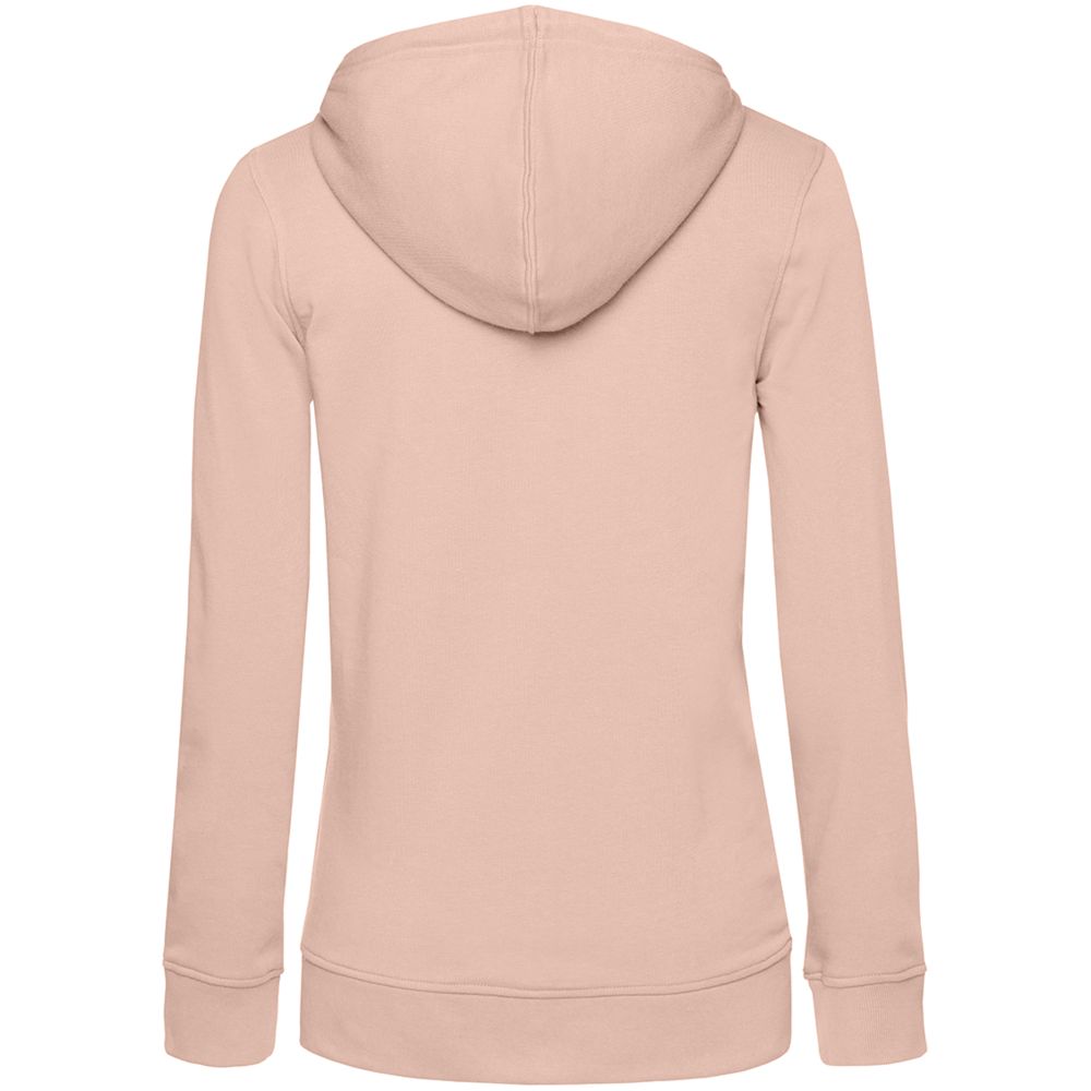 Толстовка на молнии с капюшоном женская BNC Organic, розовая, размер S (Изображение 2)