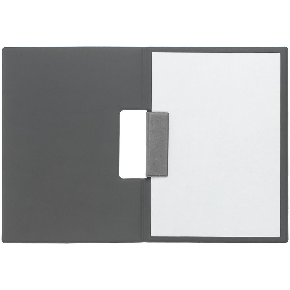 Папка-планшет Devon, светло-серая (Изображение 6)