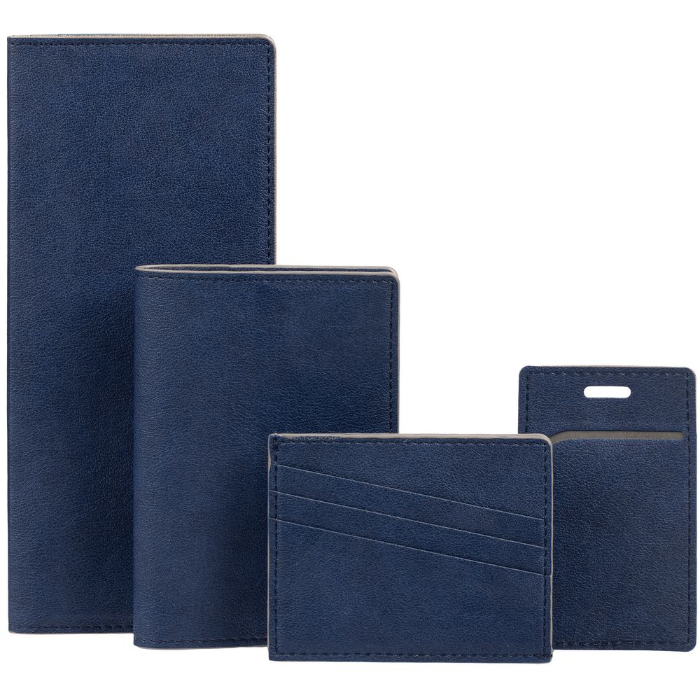 Обложка для паспорта Petrus, синяя (Изображение 4)