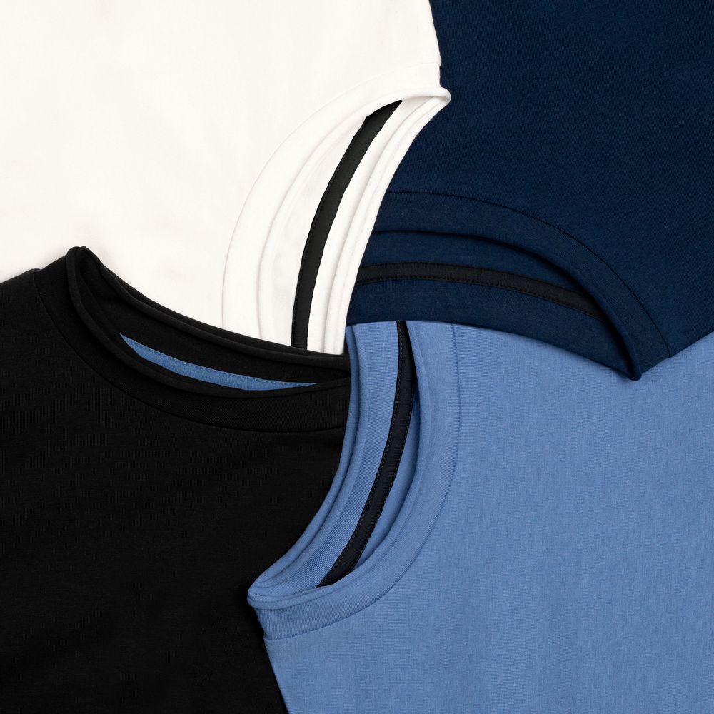 Футболка оверсайз Vozduh 2.0, синяя, размер M/L (Изображение 4)