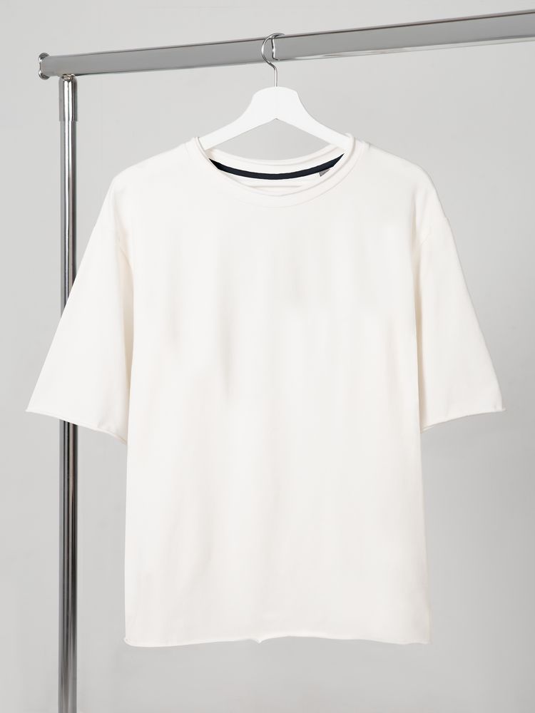 Футболка оверсайз Vozduh 2.0, кремовая, размер XL/ XXL