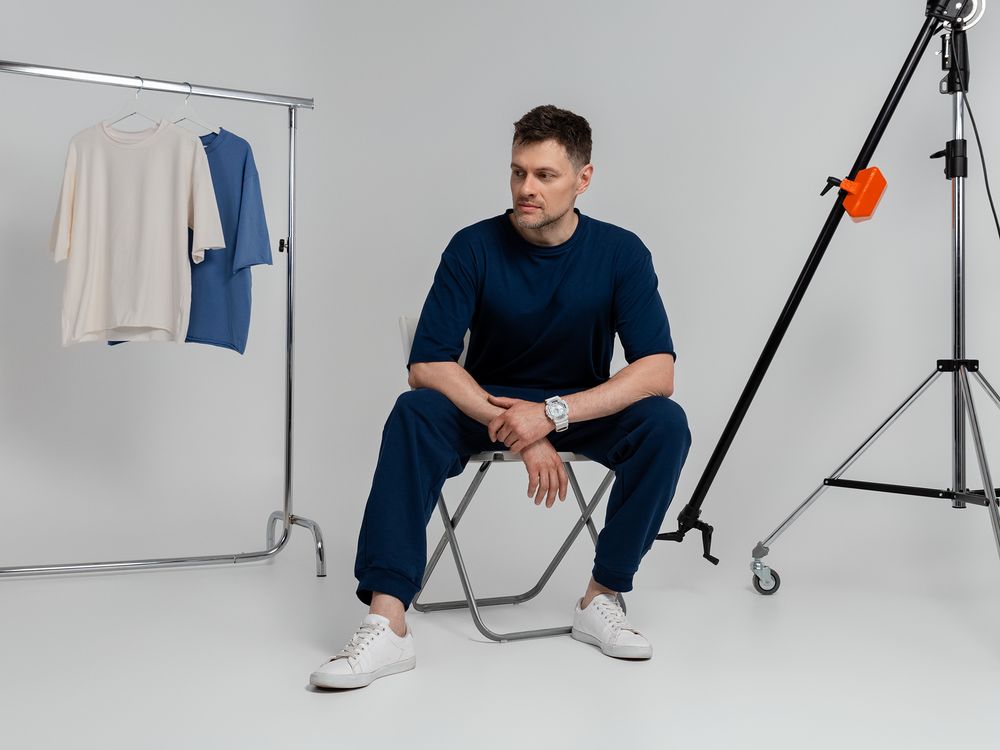 Футболка оверсайз Vozduh 2.0, красная, размер XL/ XXL (Изображение 8)