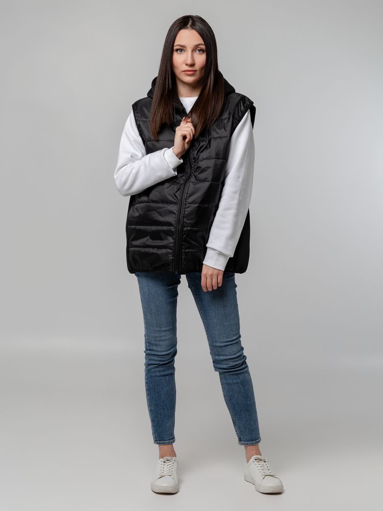 Жилет Orkney с капюшоном, черный, размер XS/S (Изображение 10)