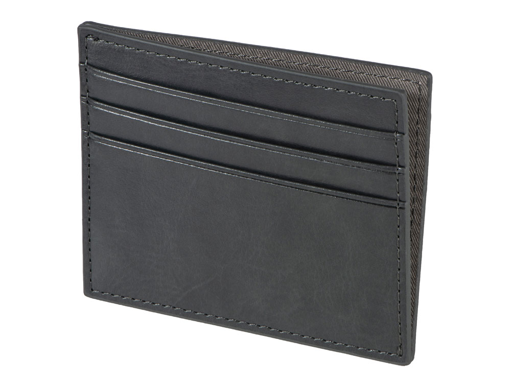 Картхолдер для 6 карт с RFID-защитой Fabrizio (серый)  (Изображение 7)