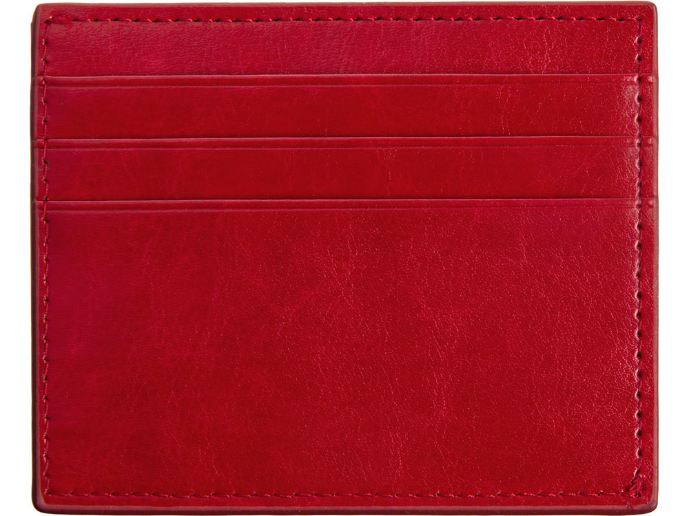 Картхолдер для 6 карт с RFID-защитой Fabrizio (красный)  (Изображение 6)