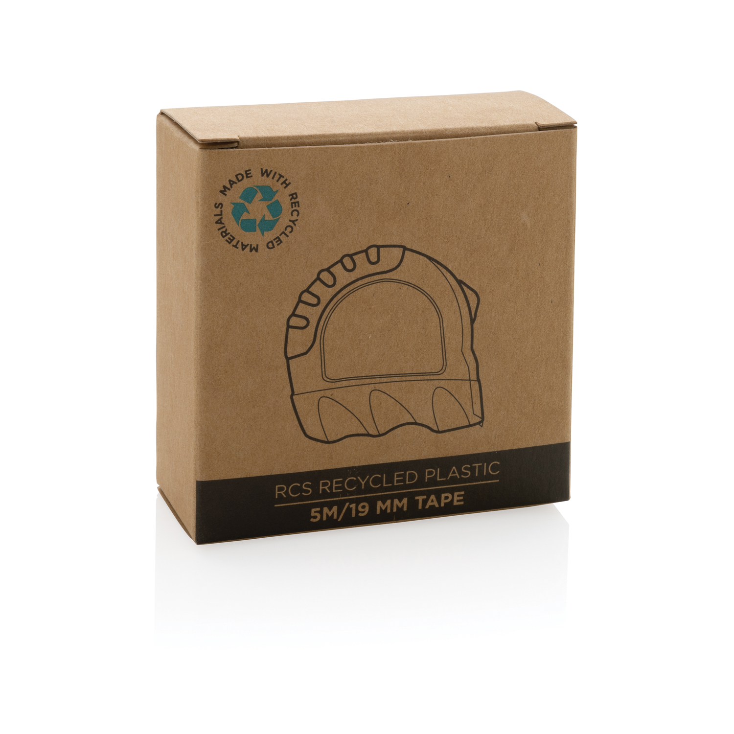 Рулетка из переработанного пластика RCS, 5м/19 мм (Изображение 9)