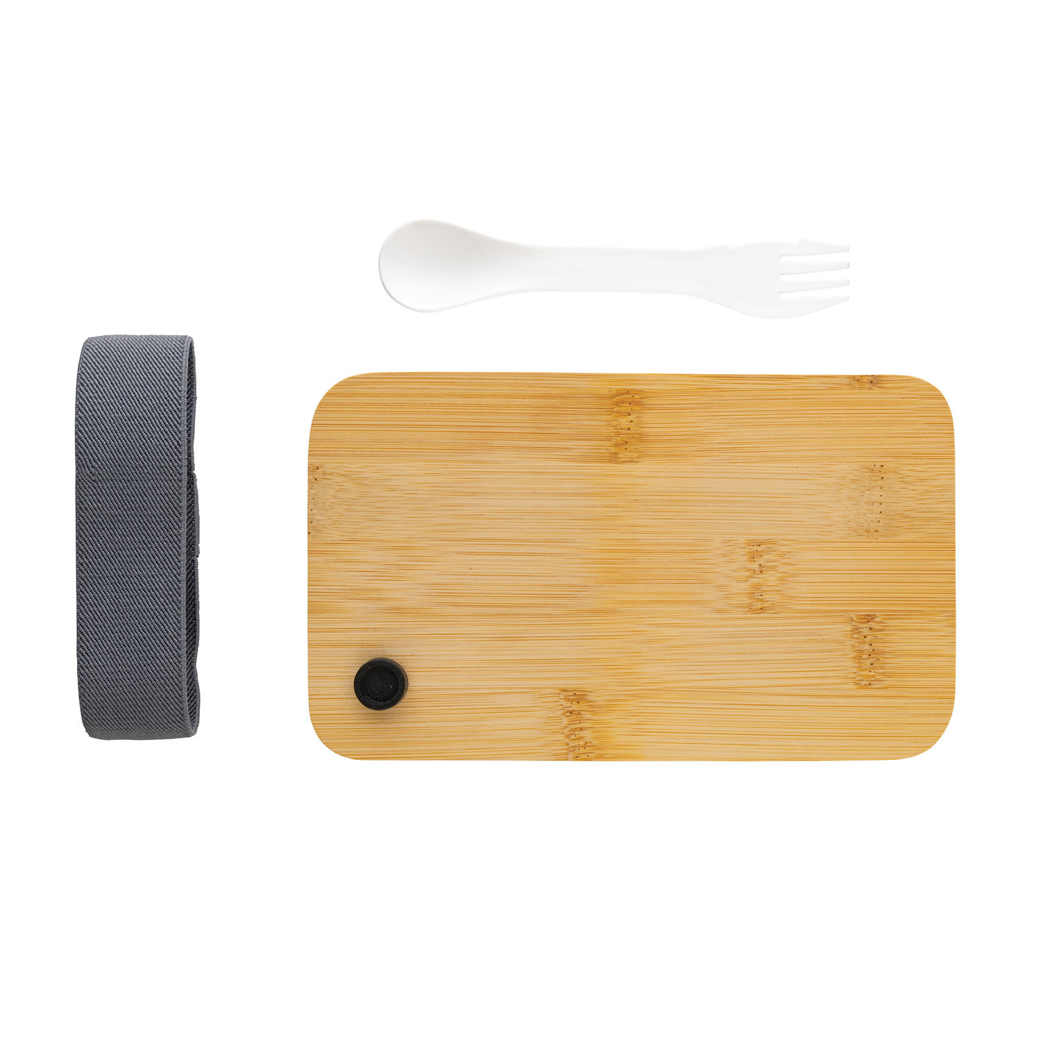Ланчбокс из переработанного полипропилена RCS с бамбуковой крышкой и столовым прибором (Изображение 7)