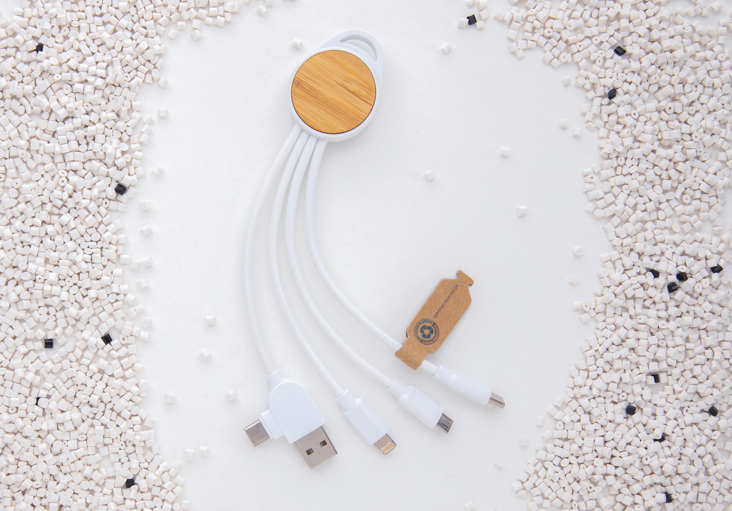 Круглый кабель Ontario 6-в-1 из переработанного пластика RCS (Изображение 5)