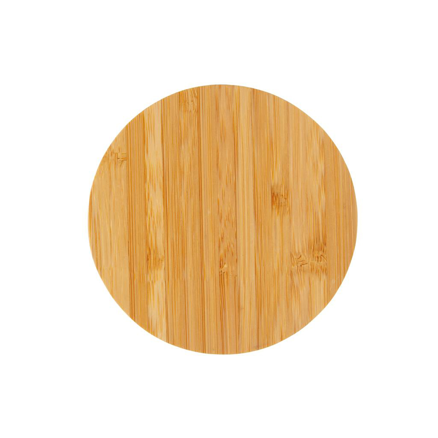 Круглая док-станция Bamboo FSC® для беспроводной зарядки, 5 Вт (Изображение 6)