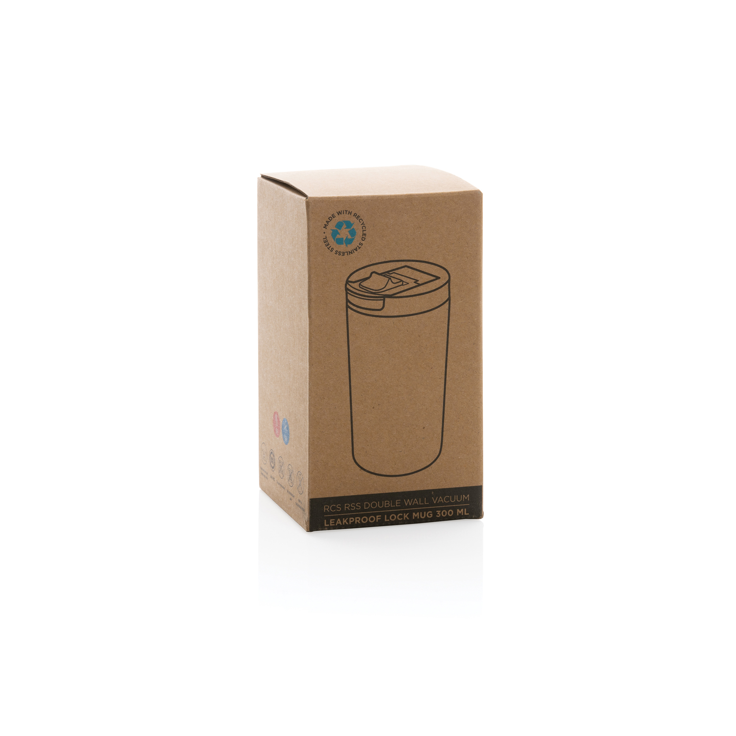 Герметичная термокружка из переработанной стали RCS, 300 мл (Изображение 10)