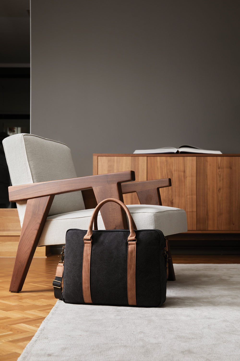 Сумка для ноутбука VINGA Bosler из канваса (Изображение 4)